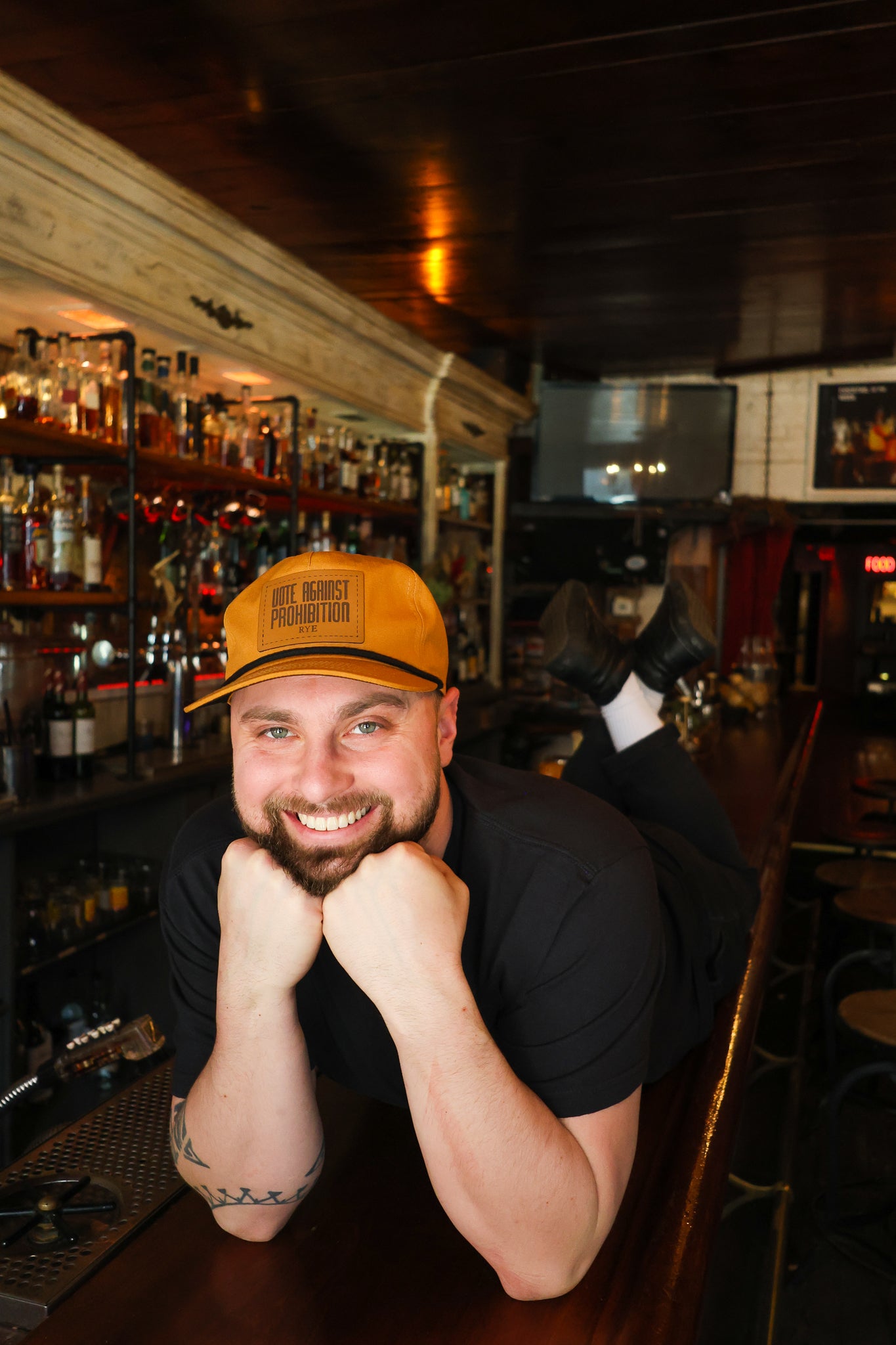 Vote Against Prohibition - Gold Rope Hat