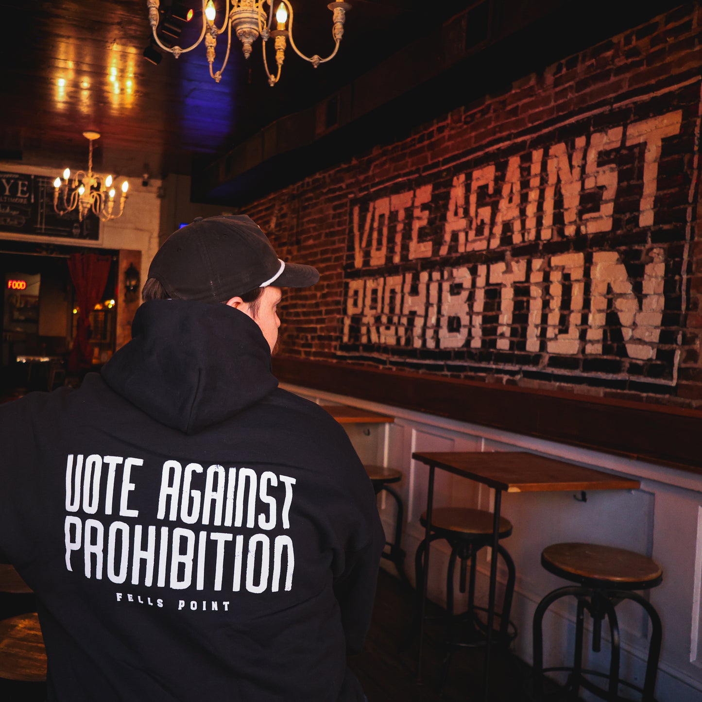 Vote Against Prohibition Hoodie